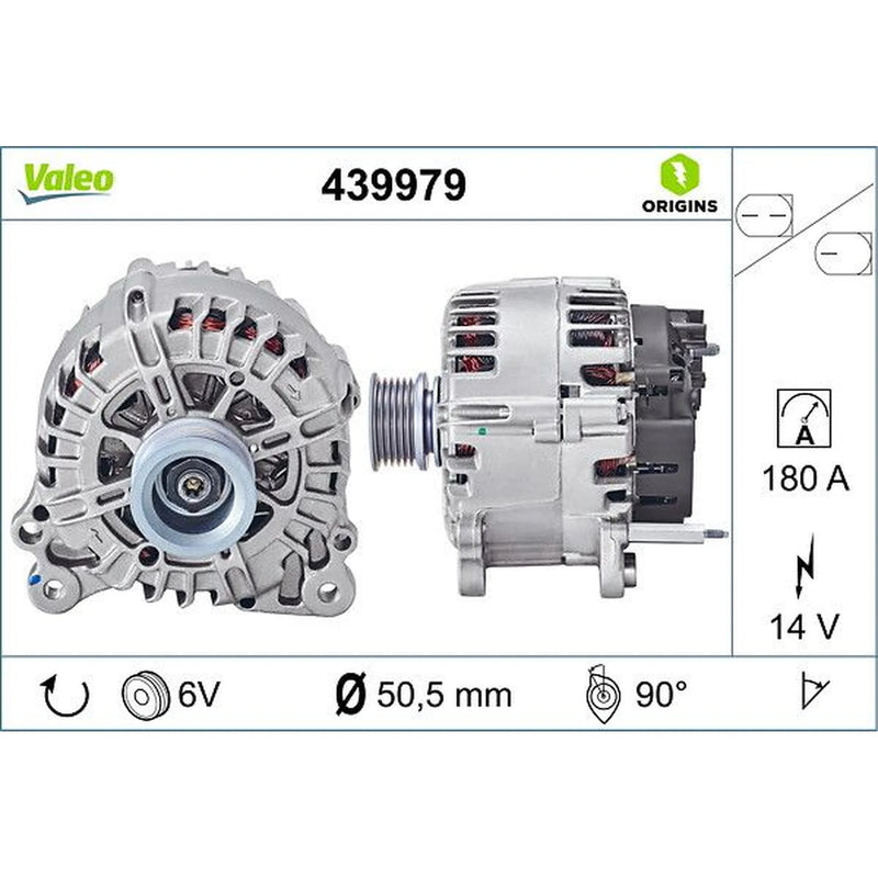 Valeo Car Alternator 12V 439979