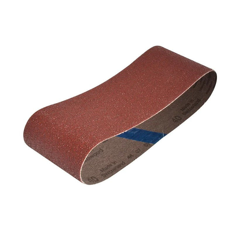 Faithfull Cloth Sanding Belt 457 x 75mm 60G (Pack 3) - FAIAB75457C
