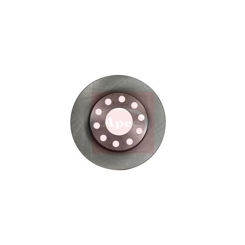 Apec 2 x Solid Rear Brake Discs DSK2098