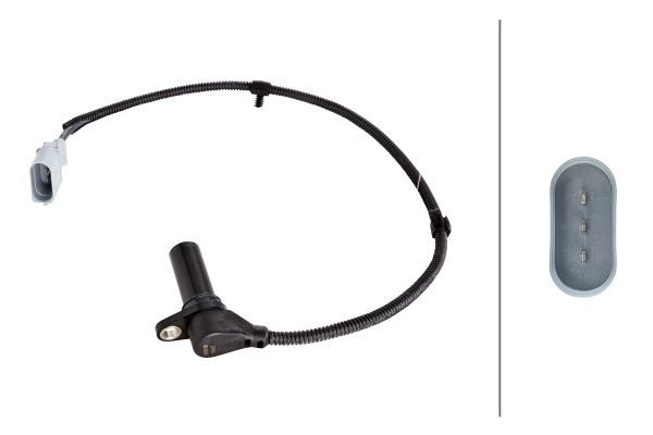 Hella 6PU 009 146-541 Sensor, crankshaft pulse
