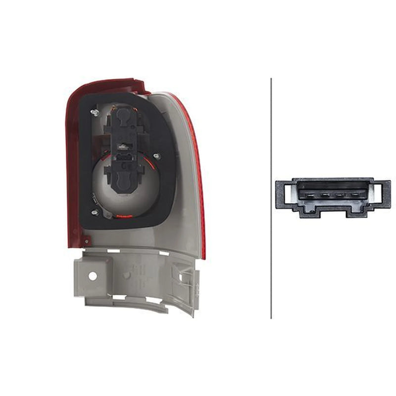 Hella Tail Light / Lamp P21W Left 2VA 964 957-011