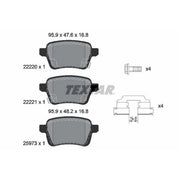 Textar Rear Brake Pad Set 2222001
