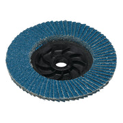Draper Expert Flap Disc 115mm M14 40 Grit Zirconium Oxide