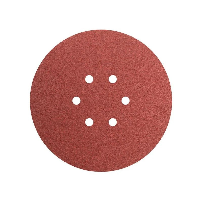 Faithfull Hook & Loop Sanding Disc DID2 Holed 150mm Medium Fine (Pack 5)