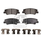 Febi Rear Brake Pad Set 186399
