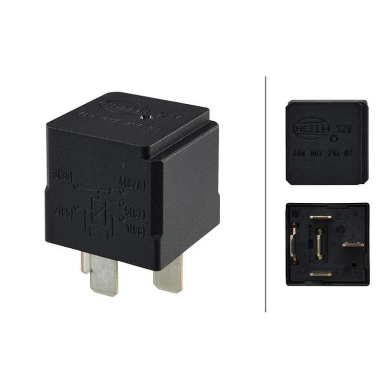 Hella Cold Start Control Relay 4RD 007 794-021