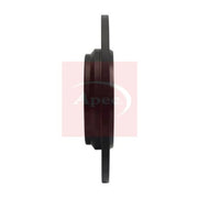 Apec 2 x Solid Rear Brake Discs DSK2020