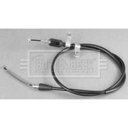 Borg & Beck Handbrake Cable Right Rear BKB2638