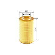 Bosch Engine Air Filter F 026 400 204