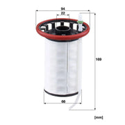 MANN-FILTER Fuel Filter Element PU 7005 OE K68263287AA 1616322380 52027036