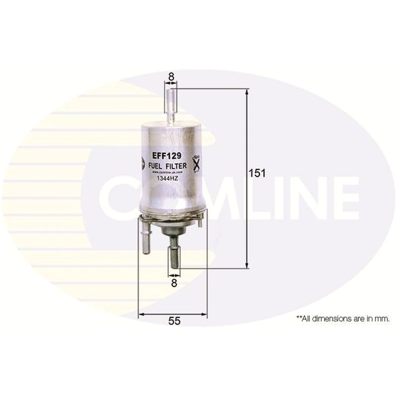Comline Fuel Filter Element EFF129