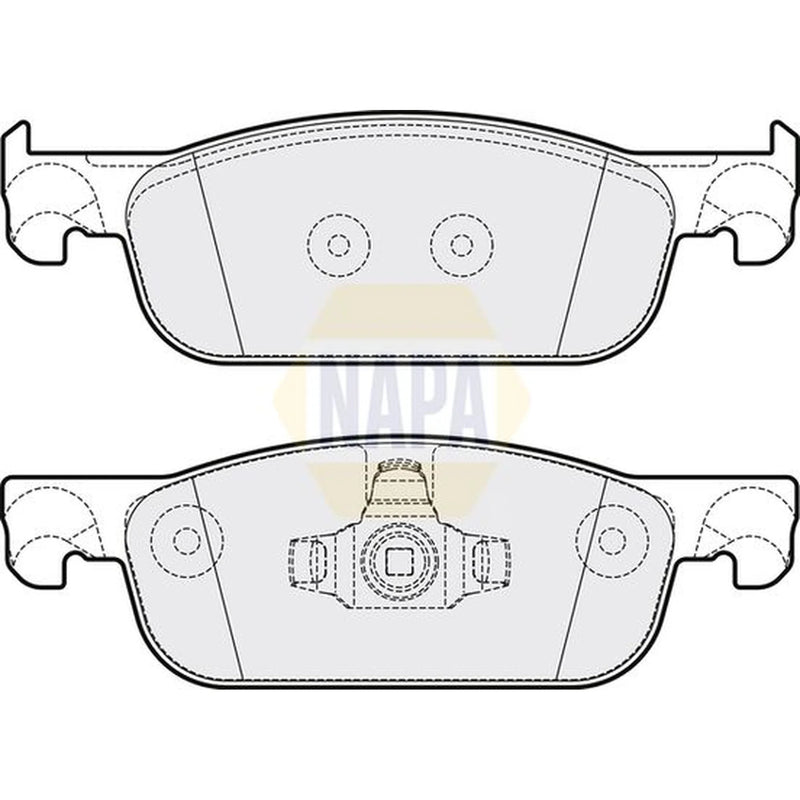 NAPA Front Brake Pad Set NBP1374