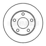 Borg & Beck 2 x Rear Brake Discs BBD5074