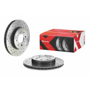 Brembo Xtra 2 x Perforated/Vented Front Brake Discs 09.5509.1X