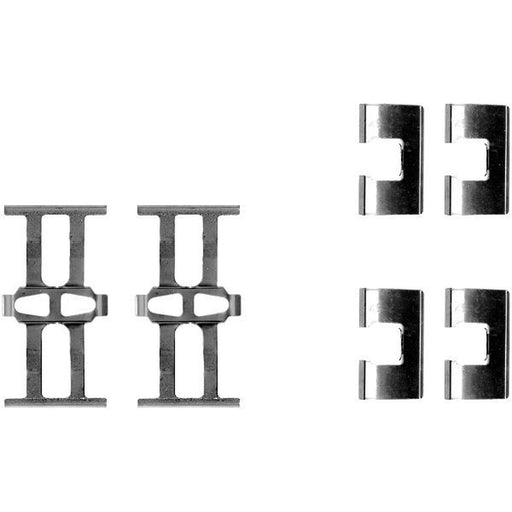 Textar Brake Pad Accessory Fitting Kit Rear 82049600