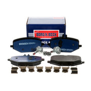Borg & Beck 4 x Rear Brake Pad Set BBP2874