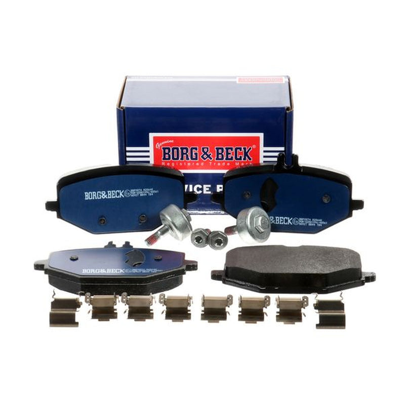 Borg & Beck 4 x Rear Brake Pad Set BBP2874