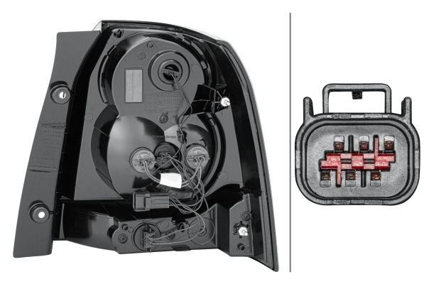 Hella 2VP 354 814-011 Tail Light Assembly