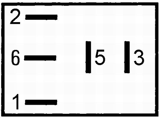 Hella 4RC 933 364-027 Relay, main current