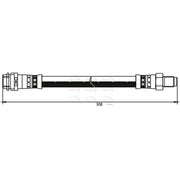 Apec Brake Hydraulic Hose Line Rear HOS3804