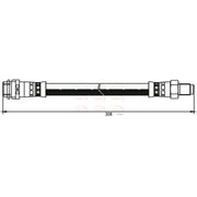 Apec Brake Hydraulic Hose Line Rear HOS3804