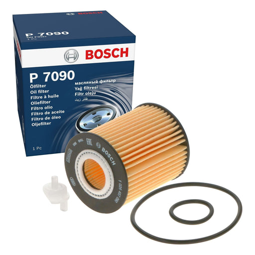 Genuine Bosch Car Oil Filter P7090 Fits Toyota Rav 4 D4D - 2.2 - 06-12 F02640709 Bosch  - Town Parts