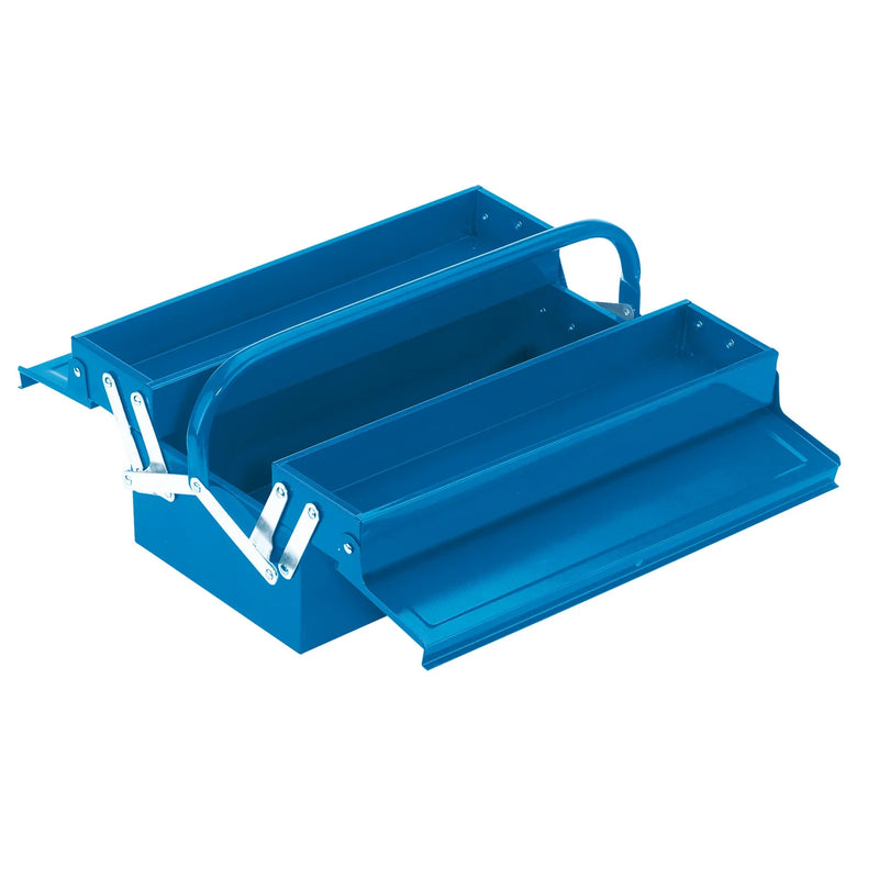 Draper Tool Box 2 Tray Cantilever 404mm Steel