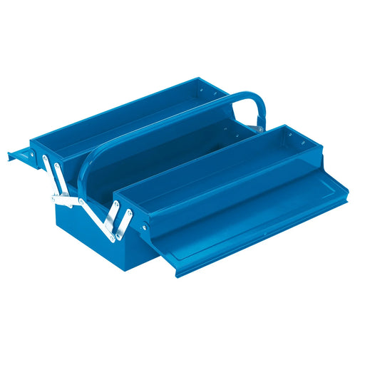Draper Tool Box 2 Tray Cantilever 404mm Steel