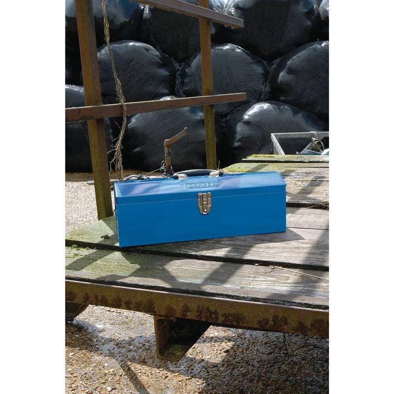Draper Tool Box with Tote Tray 485mm - Steel Construction