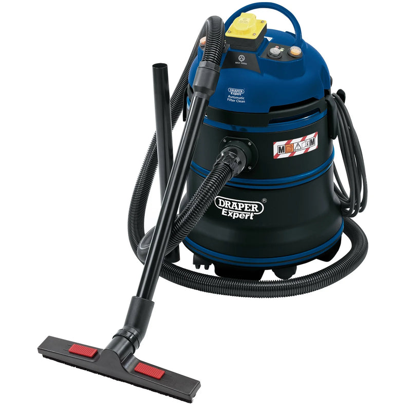 Draper Expert M-Class Wet and Dry Vacuum Cleaner, 35L, 1200W