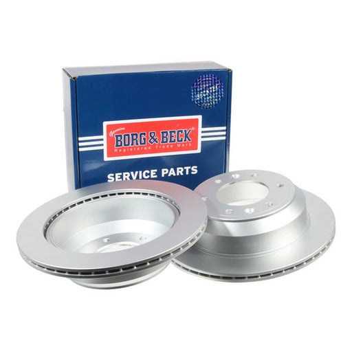 Borg & Beck 2 x Vented Rear Brake Discs BBD5188