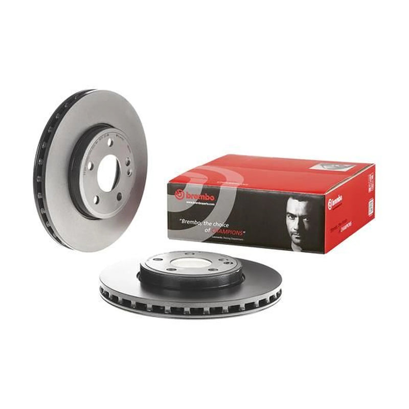Brembo 2 x Internally Vented Front Brake Discs 09.B344.41