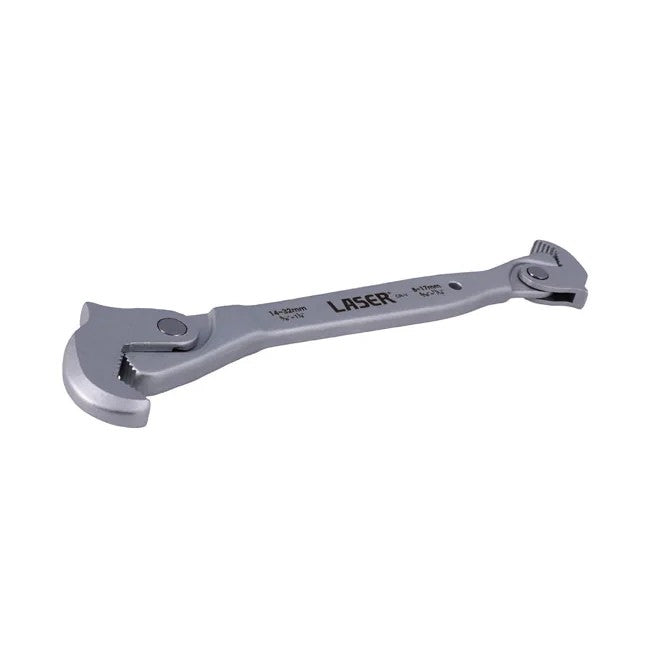 Laser Tools Double Headed Adjustable Wrench - 8 to 32mm - PL
