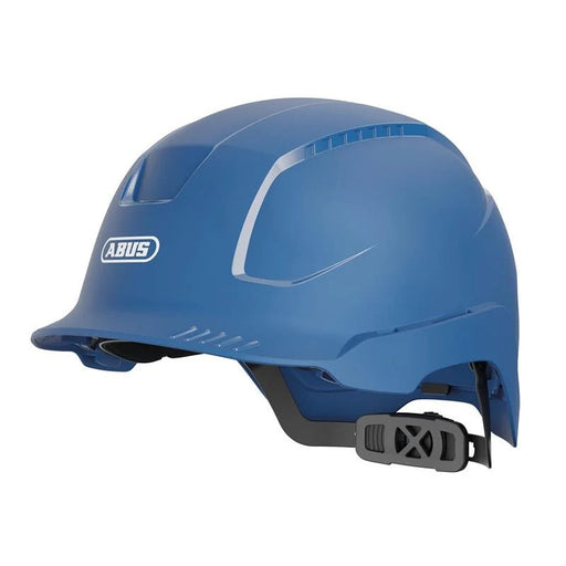 ABUS Mechanical SCATOR-E Non-vented Safety Helmet Blue - 10094807-01
