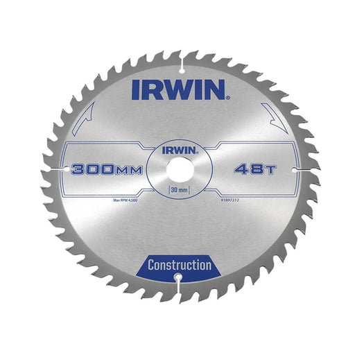IRWIN® General Purpose Table & Mitre Saw Blade 300 x 30mm x 48T ATB - 1897212