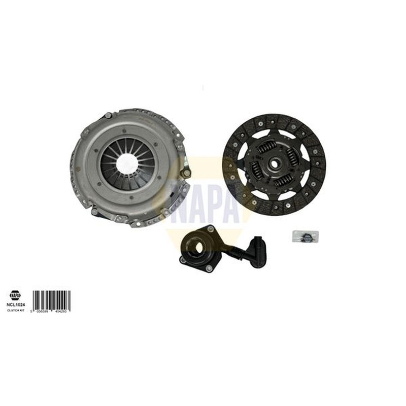 NAPA Clutch Kit Set 3pc NCL1024
