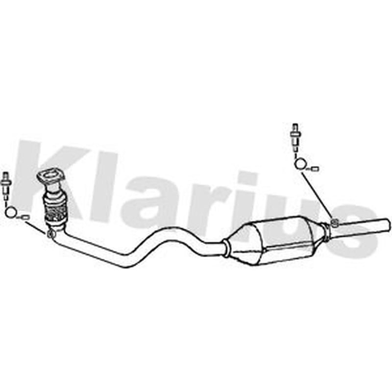Klarius Catalyst Type Approved With Pipe 322699