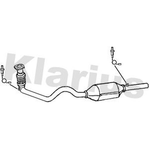 Klarius Catalyst Type Approved With Pipe 322699