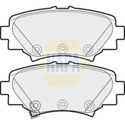 NAPA Rear Brake Pad Set NBP1617