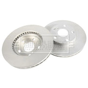 Borg & Beck 2 x Vented Front Brake Discs BBD4682