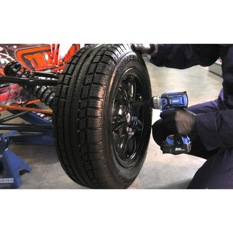 D20 Impact Wrench 20V 1/2" Sq. Dr. 250Nm Brushless Motor