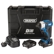 D20 Impact Driver 20V Brushless 180Nm with 2 x 2.0Ah Batteries