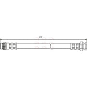 Apec Brake Hydraulic Hose Line Rear HOS3585