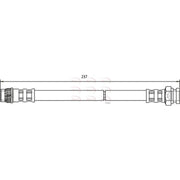 Apec Brake Hydraulic Hose Line Rear HOS3585