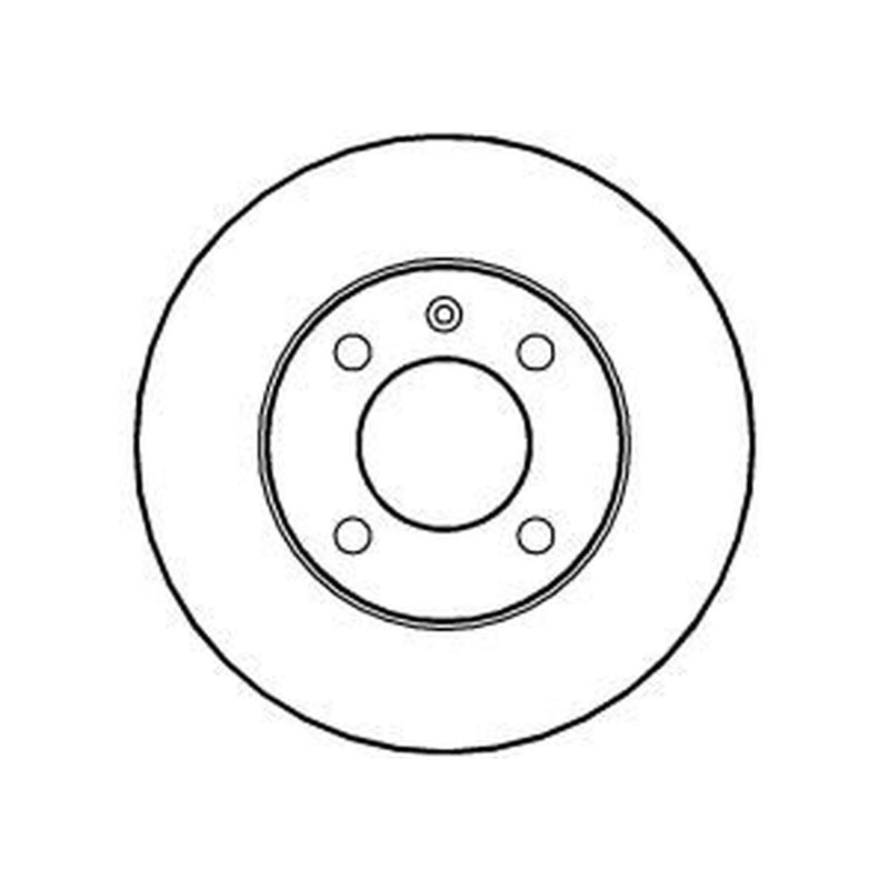 Abtex 2 x Vented Front Brake Discs BD583V