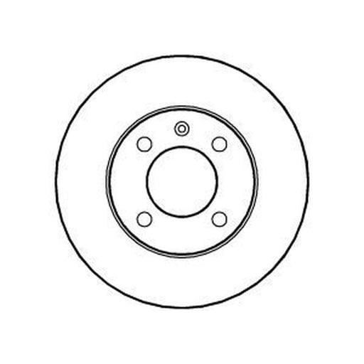 Abtex 2 x Vented Front Brake Discs BD583V