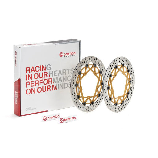 Brembo 2 x Floating Front Brake Disc Brake Discs 208973721