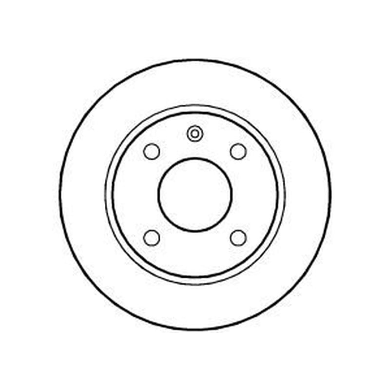 Abtex 2 x Vented Front Brake Discs BD336V