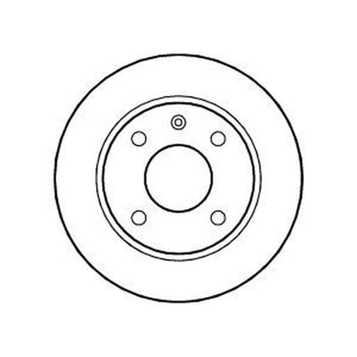 Abtex 2 x Vented Front Brake Discs BD336V
