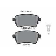 Textar Rear Brake Pad Set 2258801